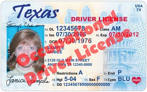 Occupational Driver License