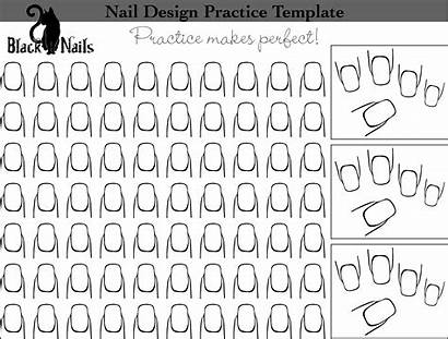Nail Practice Sheet Sheets Templates Nails Almond
