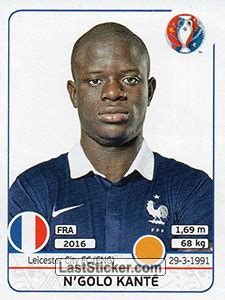 N'golo kante is chelsea's highest paid player. Sticker 26x: N'Golo Kanté - Panini UEFA Euro France 2016 ...