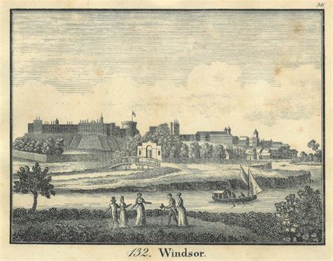 Nach dem frühstück besuchen wir das imposante schloss windsor, die größte bewohnte burg der welt, die seit über 900. LONDON. - Windsor. Blick vom Ufer der Themse auf das ...