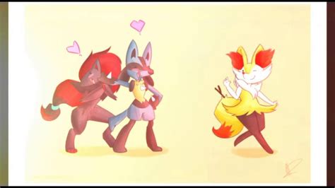 Lucario X Braixen Every Time We Touch Youtube