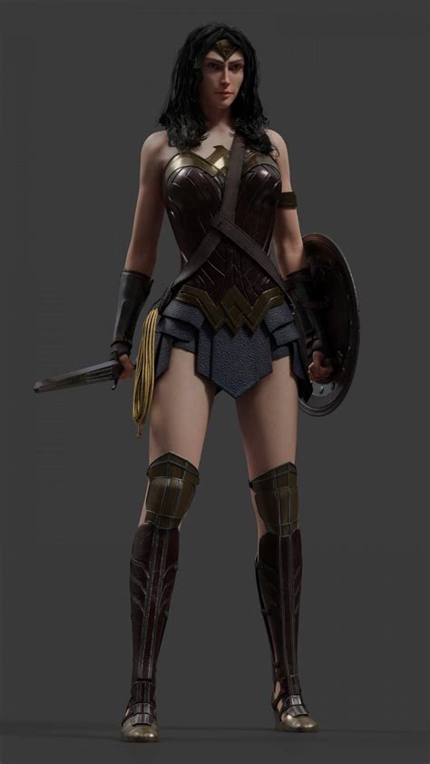 Wonder Woman 3d Model By Egirx