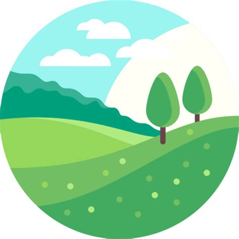 Beautiful Nature Icon Vector Art And Graphics 844
