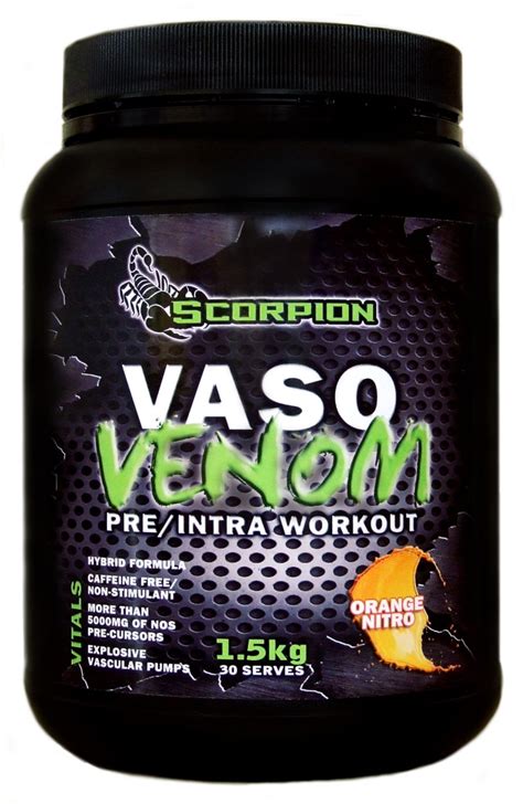 Scorpion Vaso Venom Preworkout Scorpion Supplements Supplement Store Nz