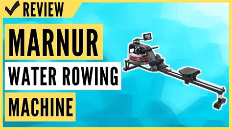 Marnur Water Rowing Machine For Home Review Youtube