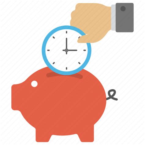 Piggy Bank Time Save Time And Money Time Importance Time Is Money