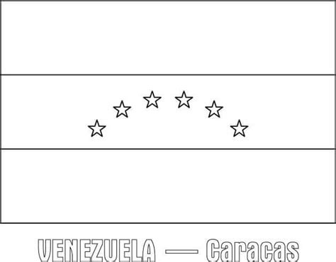 Dibujos De Bandera De Venezuela Para Colorear Dibujos Online