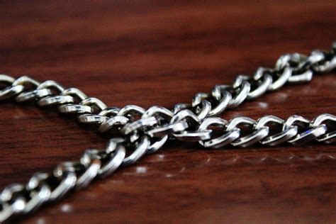 Silver Chain Free Stock Photo Public Domain Pictures