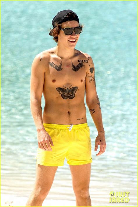 Harry Styles Confirms He Has Four Nipples Photo 3929869 Shirtless Photos Just Jared