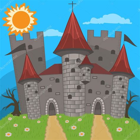 Desenhos De Castelos Medievais