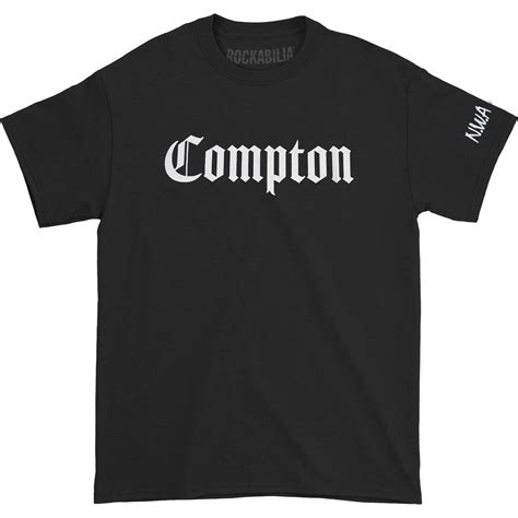 Ruthless Records Ruthless Records Mens Compton T Shirt Black