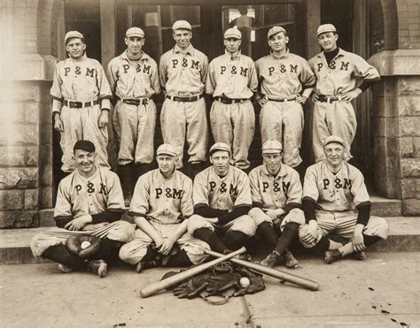 Lot Detail Early 20th Century Pair Of Original Baseball Team Photographs