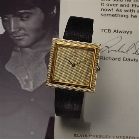 elvis presley s gold wristwatch comes to auction in new york