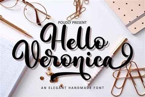 Hello Veronica Font By Coretanletter · Creative Fabrica