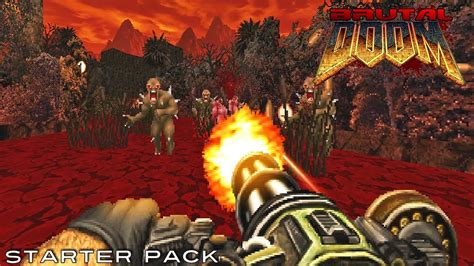 Brutal Doom 2016 Weapons V2 Hell On Earth Starter Pack 3 Youtube