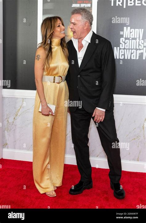 Jacy Nittolo And Ray Liotta Attend Premiere Of The Many Saints Of