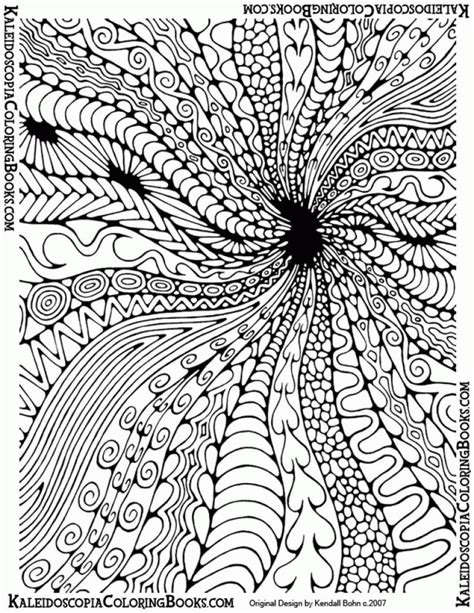 Printable Hard Pattern Coloring Pages Coloring Home