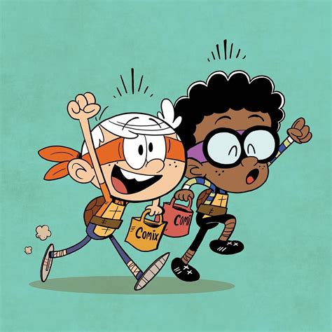 Image Clyde Mcbride And Lincoln In Tmnt Costumes From The Loud House
