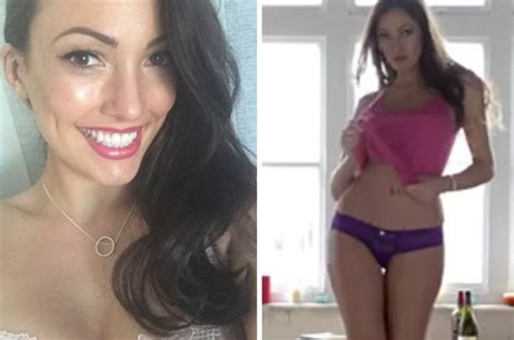 Love Island S Sophie Gradon Strips Down For Sexy Underwear Video Daily Star