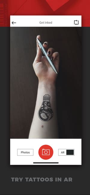 ‎inkhunter Try Tattoo Designs On The App Store