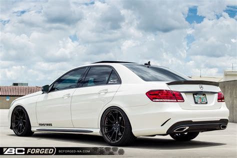 Mercedes Benz E63 Amg W212 White Bc Forged Hca162s ในปี 2020