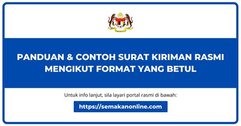 Surat rasmi permohonan gugur subjek. Panduan & Contoh Surat Kiriman Rasmi Mengikut Format Yang ...