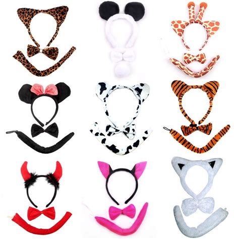 2020 Cute Animal Ears Headband Party Costume Cosplay Animal Ears Animal