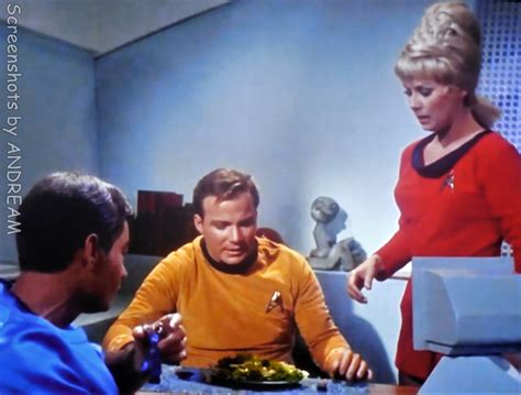 Mccoy Capt Kirk And Yeoman Janice Rand Star Trek 1966 Star Trek