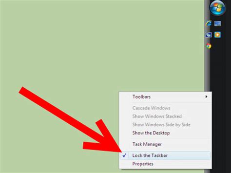 How To Move Your Taskbar On Windows Vista 5 Steps With Pictures