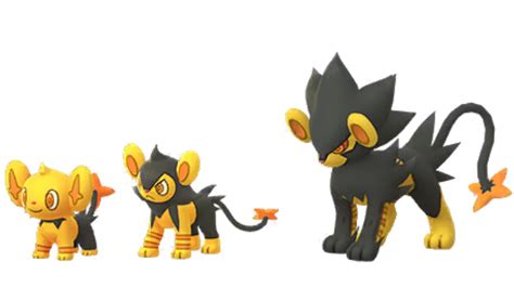 shiny shinx evolution chart 100 perfect iv stats and luxray best moveset in pokémon go