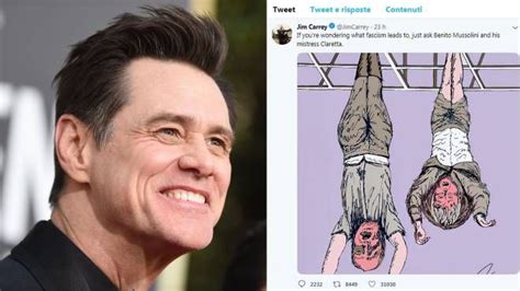 Jim Carrey Alla Mussolini Capovolga La Vignetta E Lei Reagisce Così