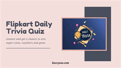 Flipkart Daily Trivia Quiz Answers September 2020