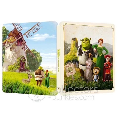 Shrek 20th Anniversary Edition Zavvi Exclusive 4k Blu Ray