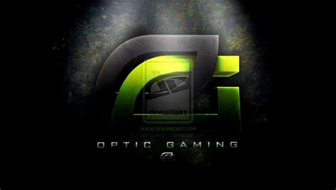 Optic Gaming Logo Black Background