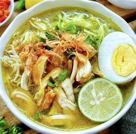 Soto Ayam Chicken Noodle Soup Indonesian Community Of New England Inc