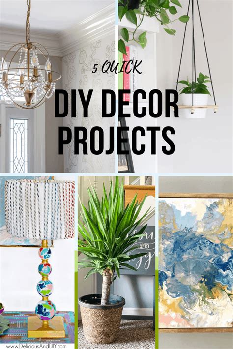5 Quick Diy Decor Projects To Update Your Home Savvy Apron