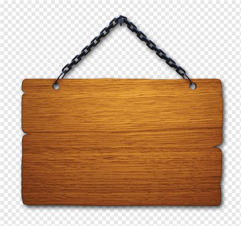 Wooden Sign Hanging Wooden Sign Hanging Simple Tag Png Pngwing