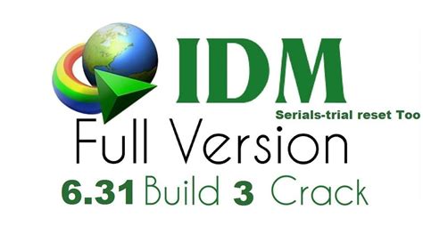 Once you register the app with a working idm serial number, you get access to all these advanced. Internet Download Manager 6.31 Build Serial Key Free Download IDM life time registered (With ...