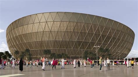World Cup 2022 Qatar Unveils New Lusail Stadium Cbbc Newsround