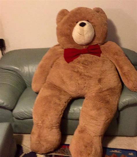Vermont Teddy Bear 6 Feet Giant Hunka Love Jumbo Plush Oversize Lifesize 6 Doll 1736033612