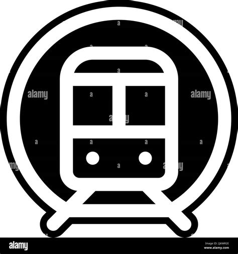 Metro Icon Black Vector Illustration Stock Vector Image And Art Alamy