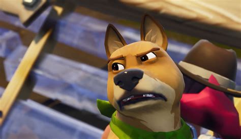 Fortnite Battle Pass Dog Re Skin Pulled From Official Shop An Hour