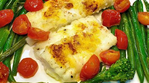 How To Make Easy Oven Baked Cod Fish Fillets Youtube