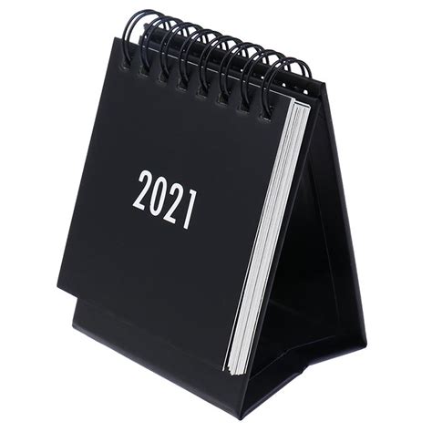 2021 Mini Desk Calendar Diy Portable Desk Calendars Daily Schedule