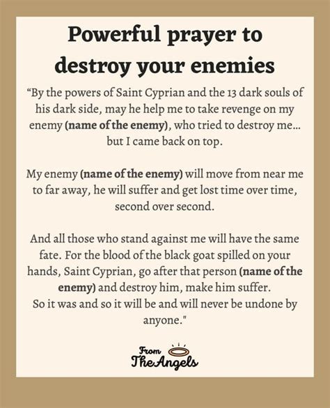 7 Powerful Prayers To Destroy Your Enemies In 24 Hours