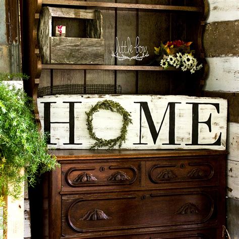 Farmhouse Decor Rustic Home Decor Home Wreath Sign Home