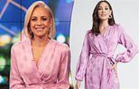 The Projects Carrie Bickmore Sends Fans Wild Over Her 160 Pink Mini Dress