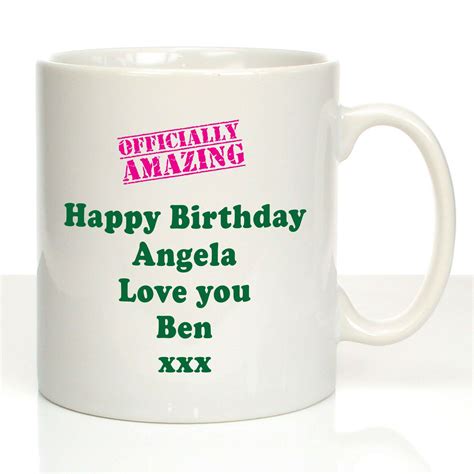 Check spelling or type a new query. Amazing Wife Mug, Personalised Best Wife Gifts, Present ...
