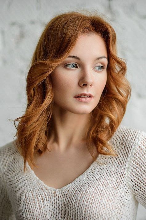 Dark Red Hair Fair Complexion With A Soft Elegant Face Dreamy Gaze Stunning Redhead