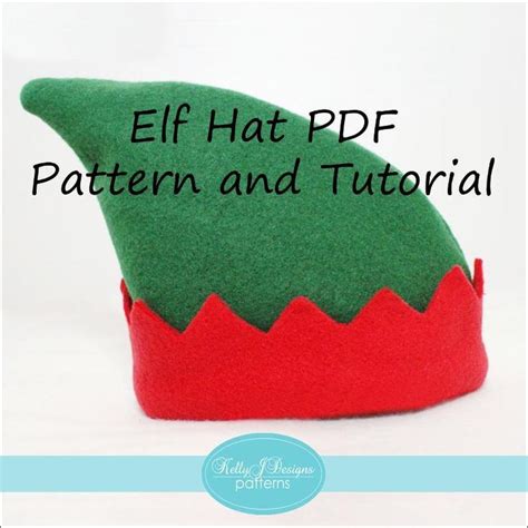 9 Name Sewing Elf Hat Pattern Elf Hat Hat Pattern Hat